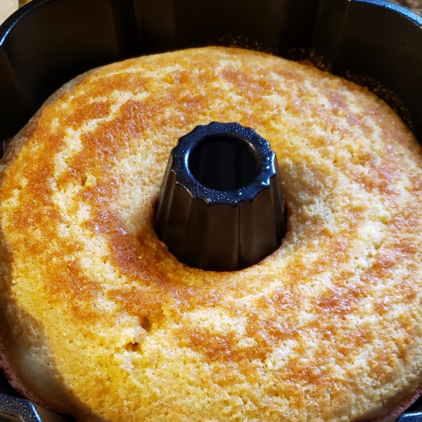 Sweet Cornmeal Cake Brazilian-Style