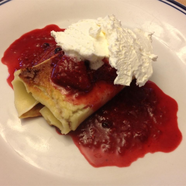 Marylyn's Cheese Blintzes
