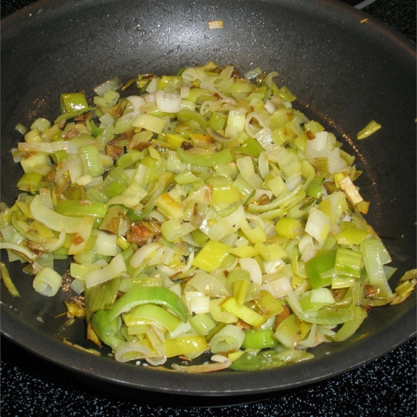 Mediterranean Style Leeks with Lemon