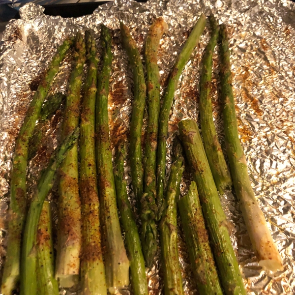 Spicy Cajun Asparagus
