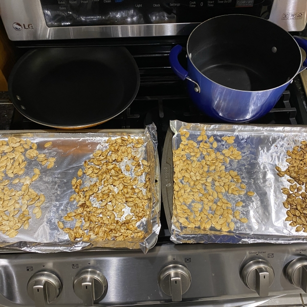 Savory Toasted Pumpkin Seeds