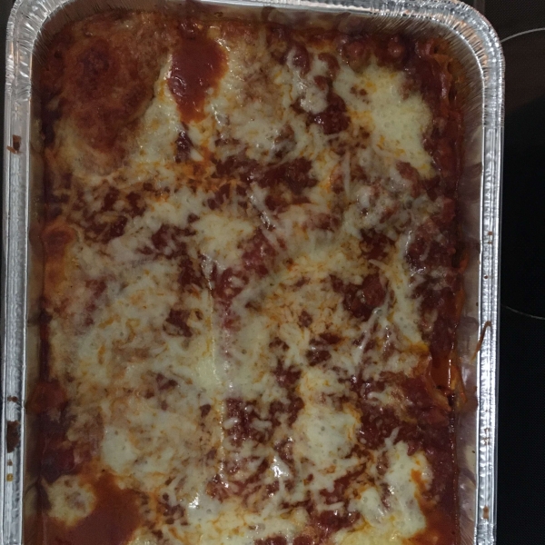 Easy Lasagna with Uncooked Noodles