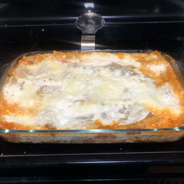 Easy Lasagna with Uncooked Noodles