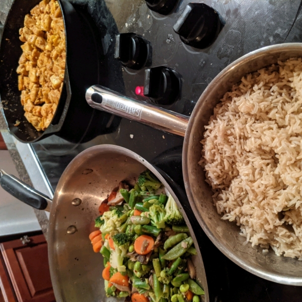 Tofu Peanut Stir-Fry