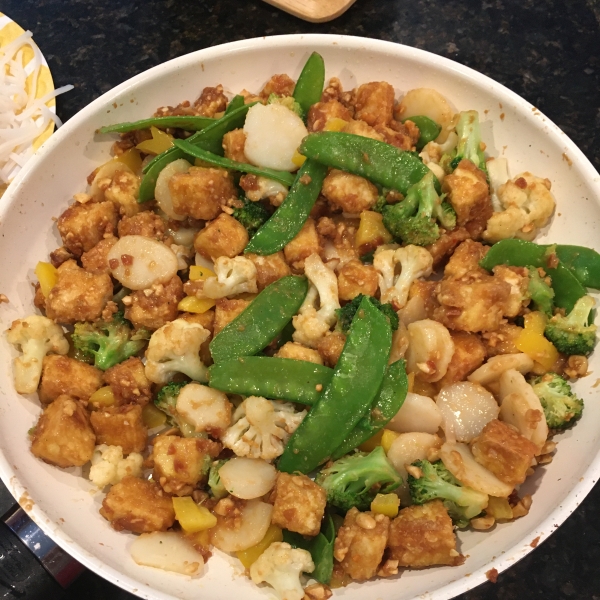 Tofu Peanut Stir-Fry