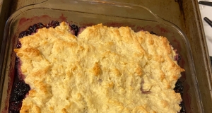 Traditional Blackberry Cobbler