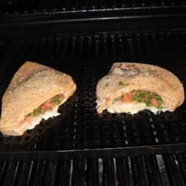 Grilled Stuffed Swordfish