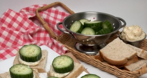 Italian Cucumber Sandwiches