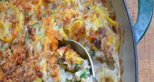 Cheesy Squash Casserole