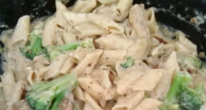 Easy Chicken and Broccoli Alfredo