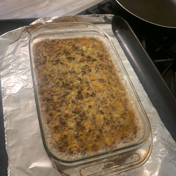 Beef and Yorkshire Pudding Casserole