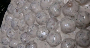 Swedish Meatballs with Creamy Dill Sauce