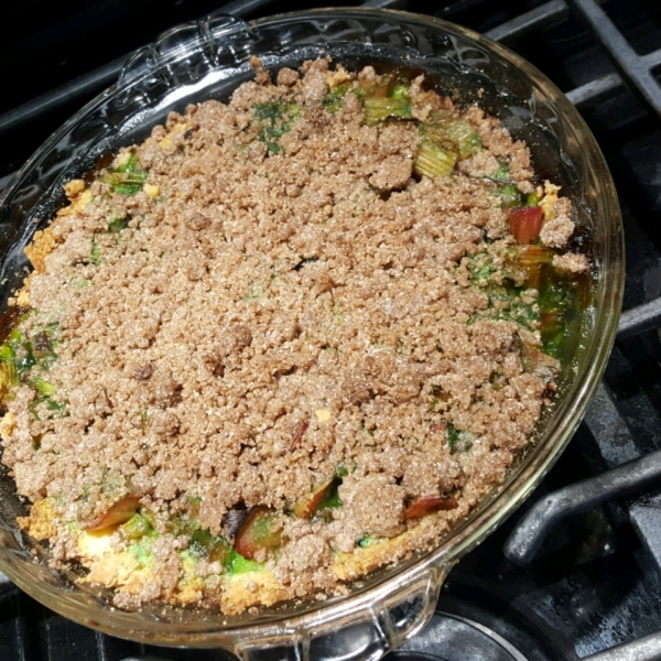 Rhubarb Surprise Pie