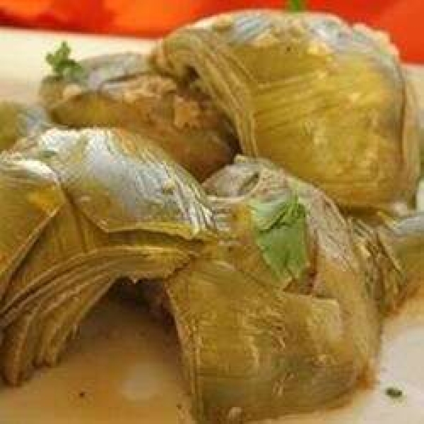 Garlic Sautéed Artichokes