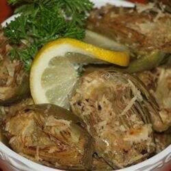 Garlic Sautéed Artichokes