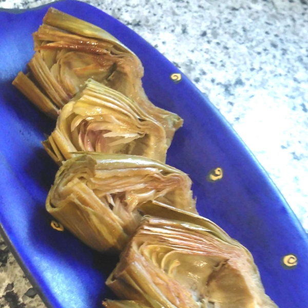 Garlic Sautéed Artichokes