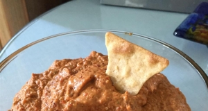 Traditional Muhammara (Syrian Hot Pepper Dip)