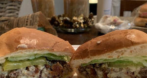 Bacon and Blue Cheese Burgers