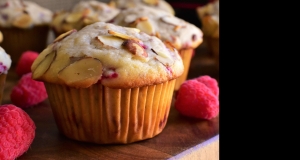 Raspberry Almond Muffins