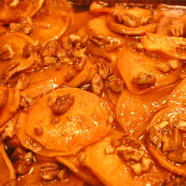 Honeyed Sweet Potatoes
