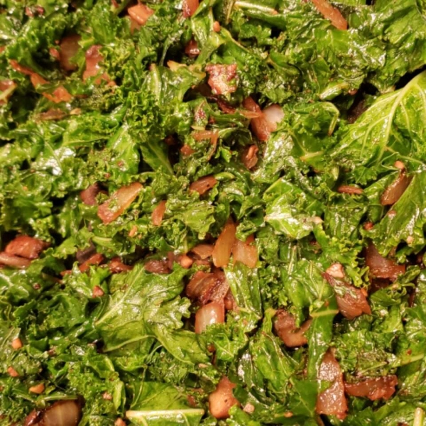 Kale and Mushroom Side