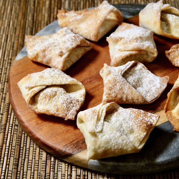 Air-Fried Sweet Wontons