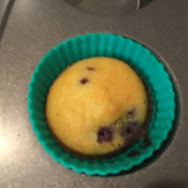 Gluten-Free Blueberry Muffins made with Coconut Flour