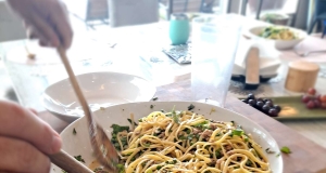 Cool and Light Pasta and Herbs