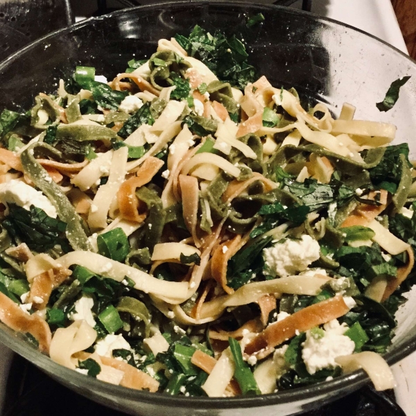 Cool and Light Pasta and Herbs