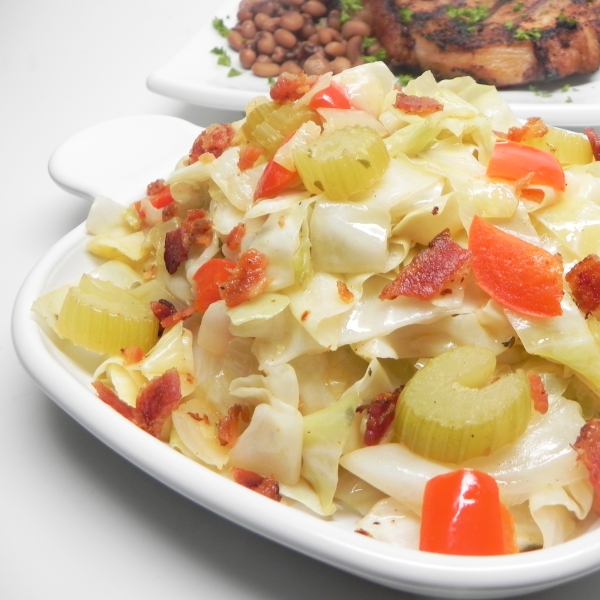 Southern Smothered Cabbage
