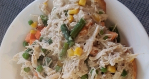 Instant Pot Chicken Pot Pie (Crustless and Gluten Free)
