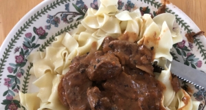 NO YOLKS® Beef Stroganoff