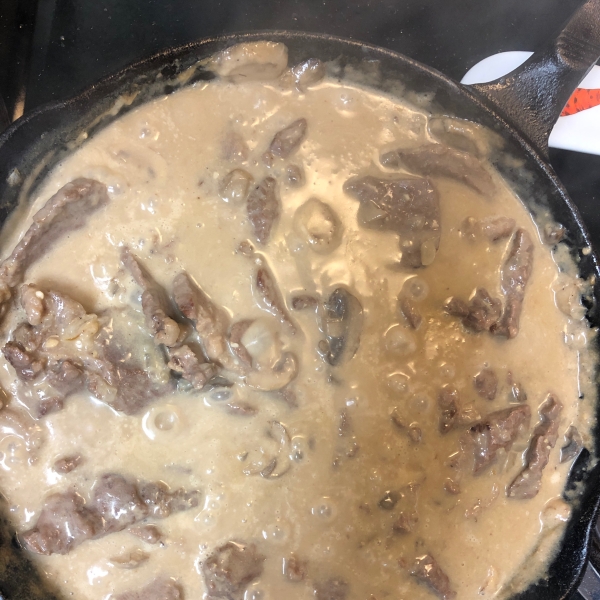 NO YOLKS® Beef Stroganoff