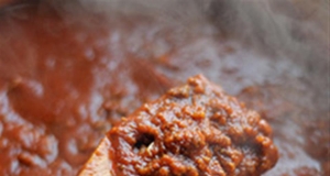 Kicked Up Sausage Meat Sauce