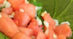 Uncle Jon's Watermelon Salsa