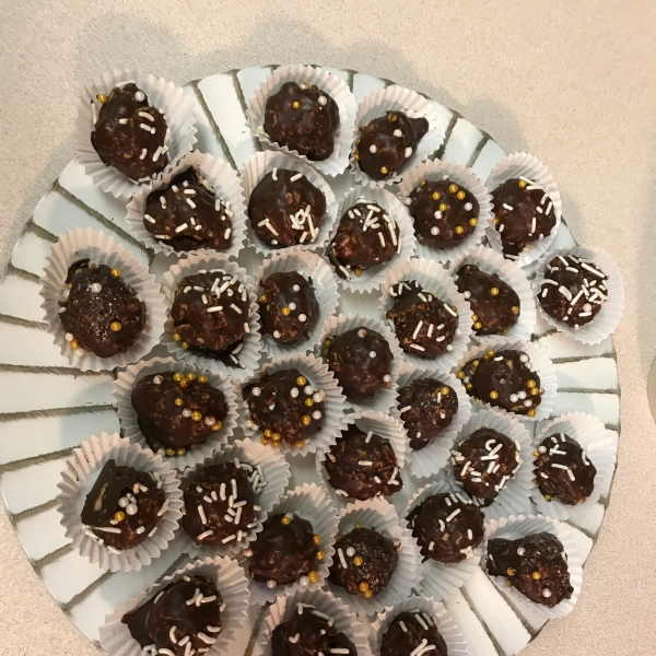 Crispy Rice Cereal Balls