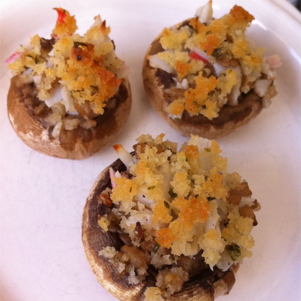 Crab-Stuffed Mushrooms