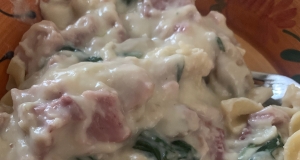 Penne with Ham and Parmesan