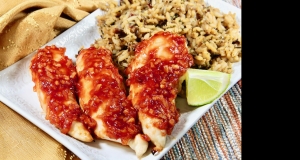 Tangy Oven-Baked Chicken Tenders without Breading
