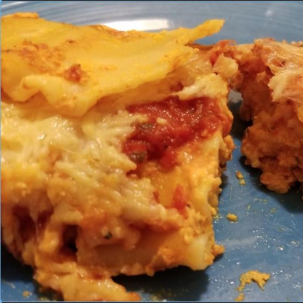 Susan's Favorite Pumpkin Lasagna Rolls