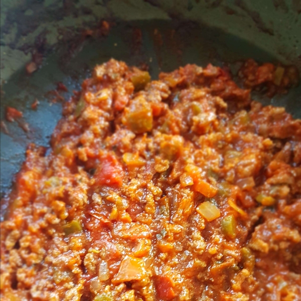 No-Beans-About-It Chili