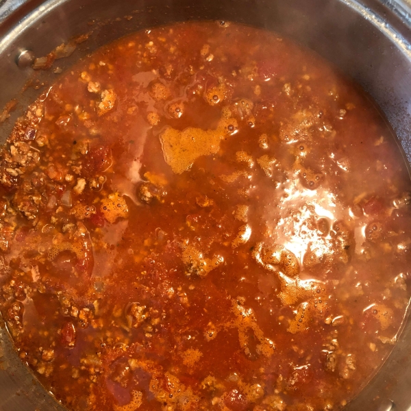 No-Beans-About-It Chili