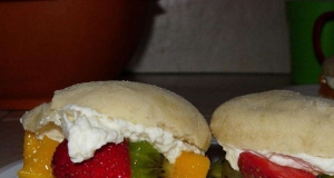 Summery Lime-Mango Shortcakes