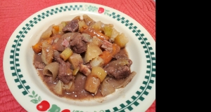 Slow Cooker Beef Stew with Red Wine