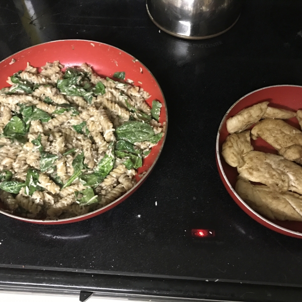 Asiago Chicken Pasta