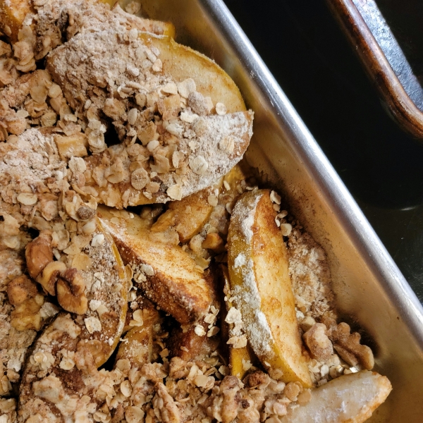 Sheet Pan Apple Crisp
