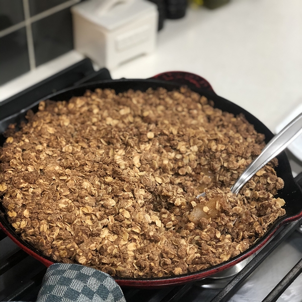 Sheet Pan Apple Crisp