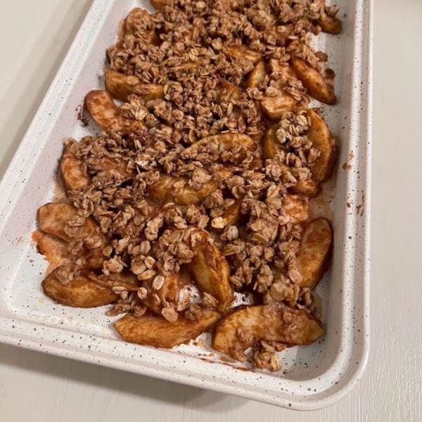 Sheet Pan Apple Crisp