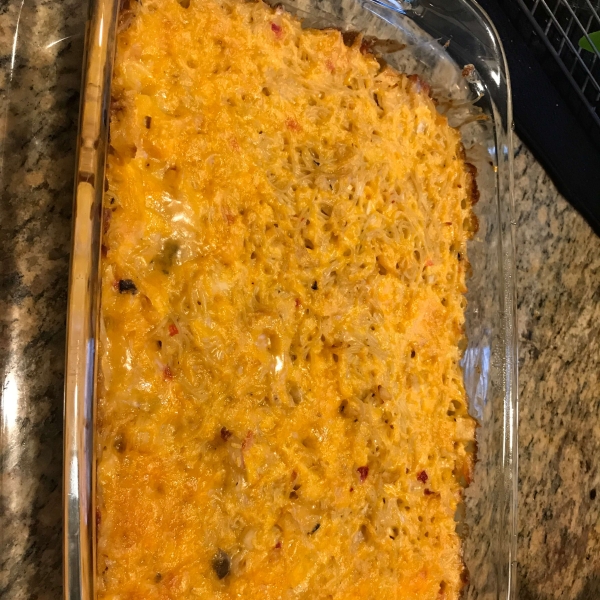 Spaghetti Chicken Casserole