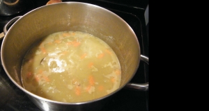Ham and Split Pea Soup Recipe — A Great Soup